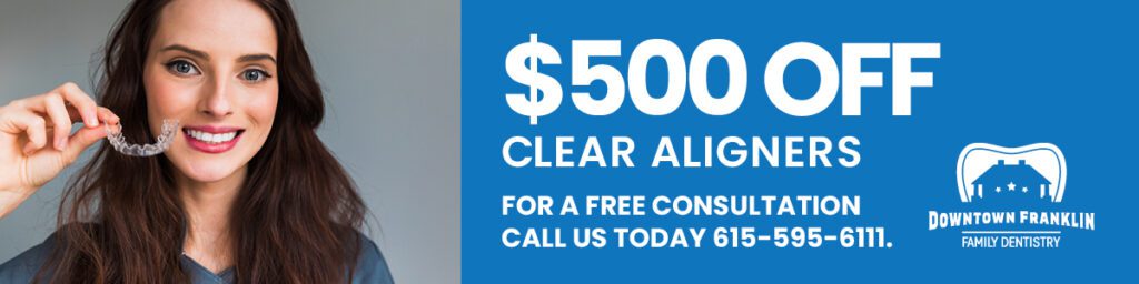 $500 off clear aligners